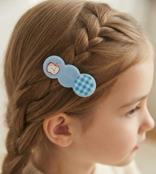 Kawaii Watermelon Popsicle Hair Clips Set of 3
