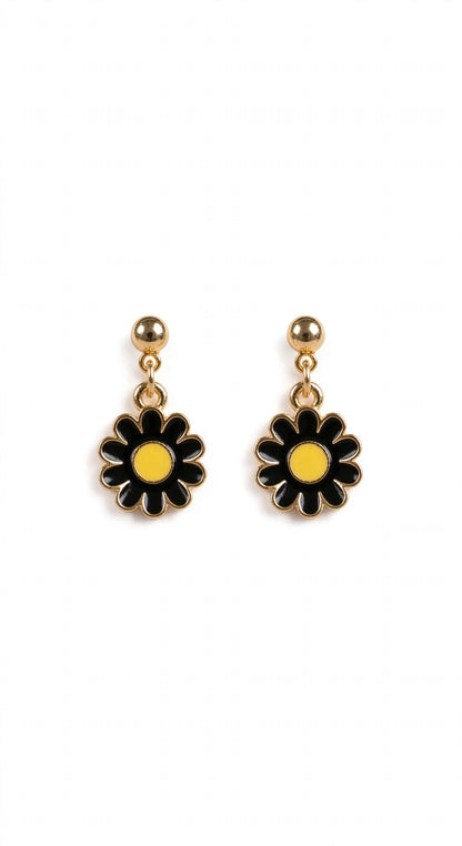 Cute Mini Flower Drop Earrings
