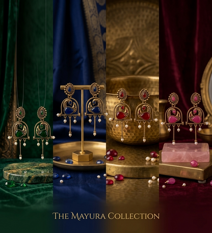 The Mayura Dangle Earrings