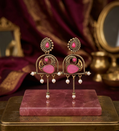 The Mayura Dangle Earrings