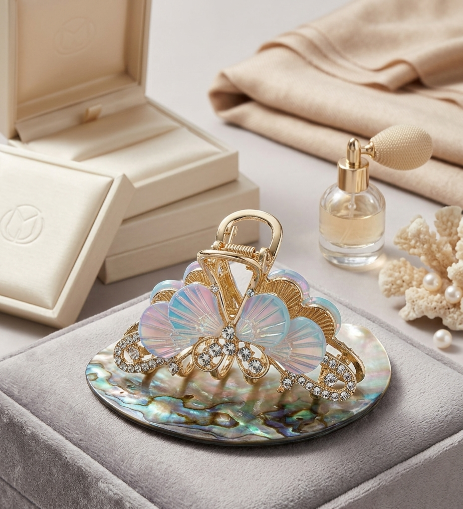 The Aurelia Butterfly Claw Clip
