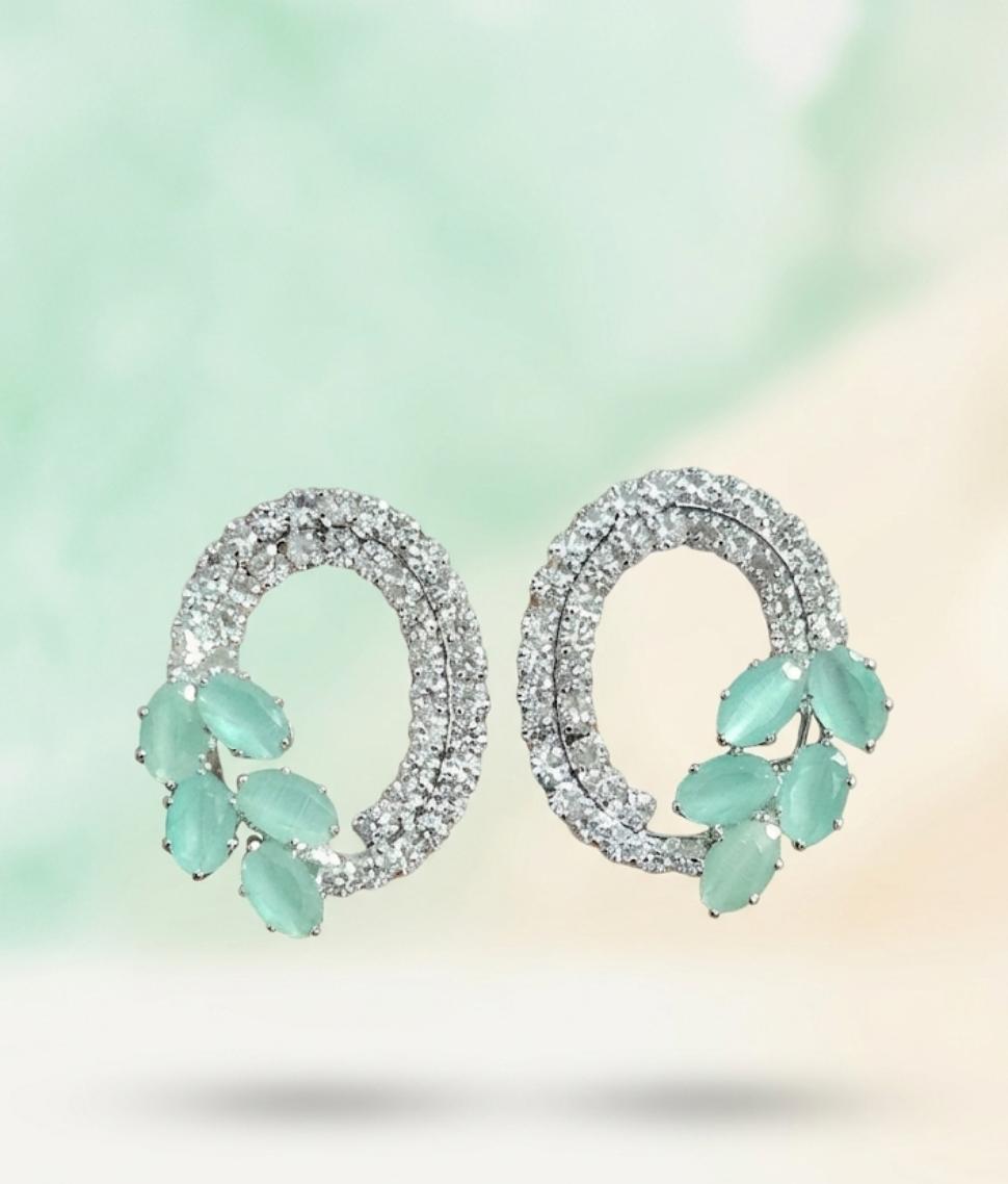Elysian Blossom Hoop Studs