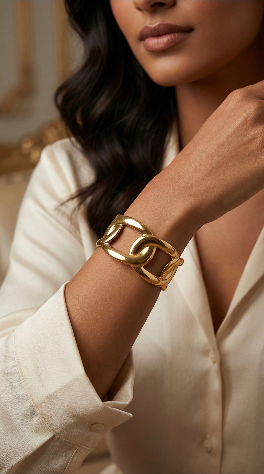 The Statement Link Cuff