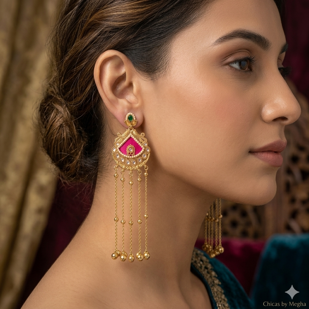 The Rajkumari Jhankaar Jhumkas