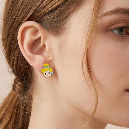 Cinderella Mismatched Stud Earrings