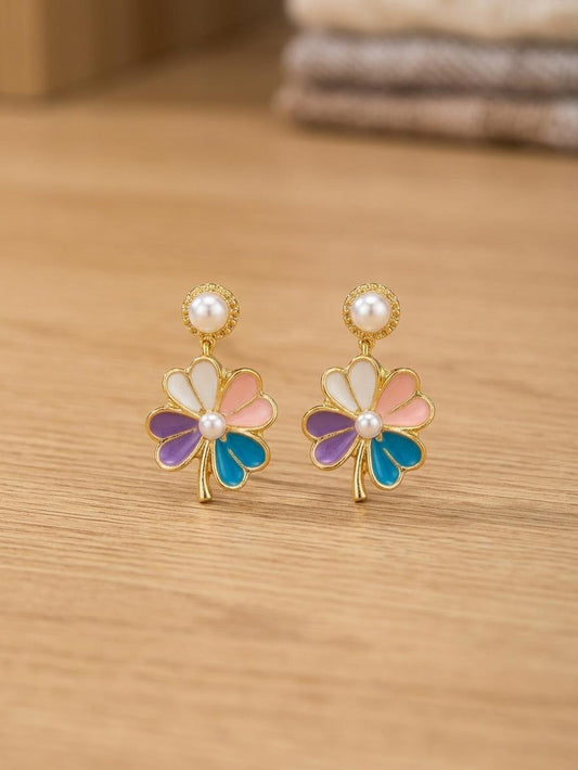 Gilded Pearl Butterfly Drops