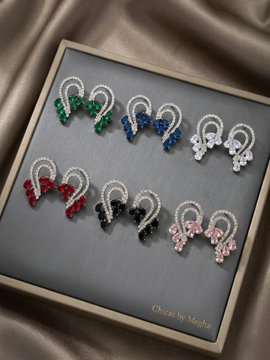 The Aurora Marquise Drop Earrings