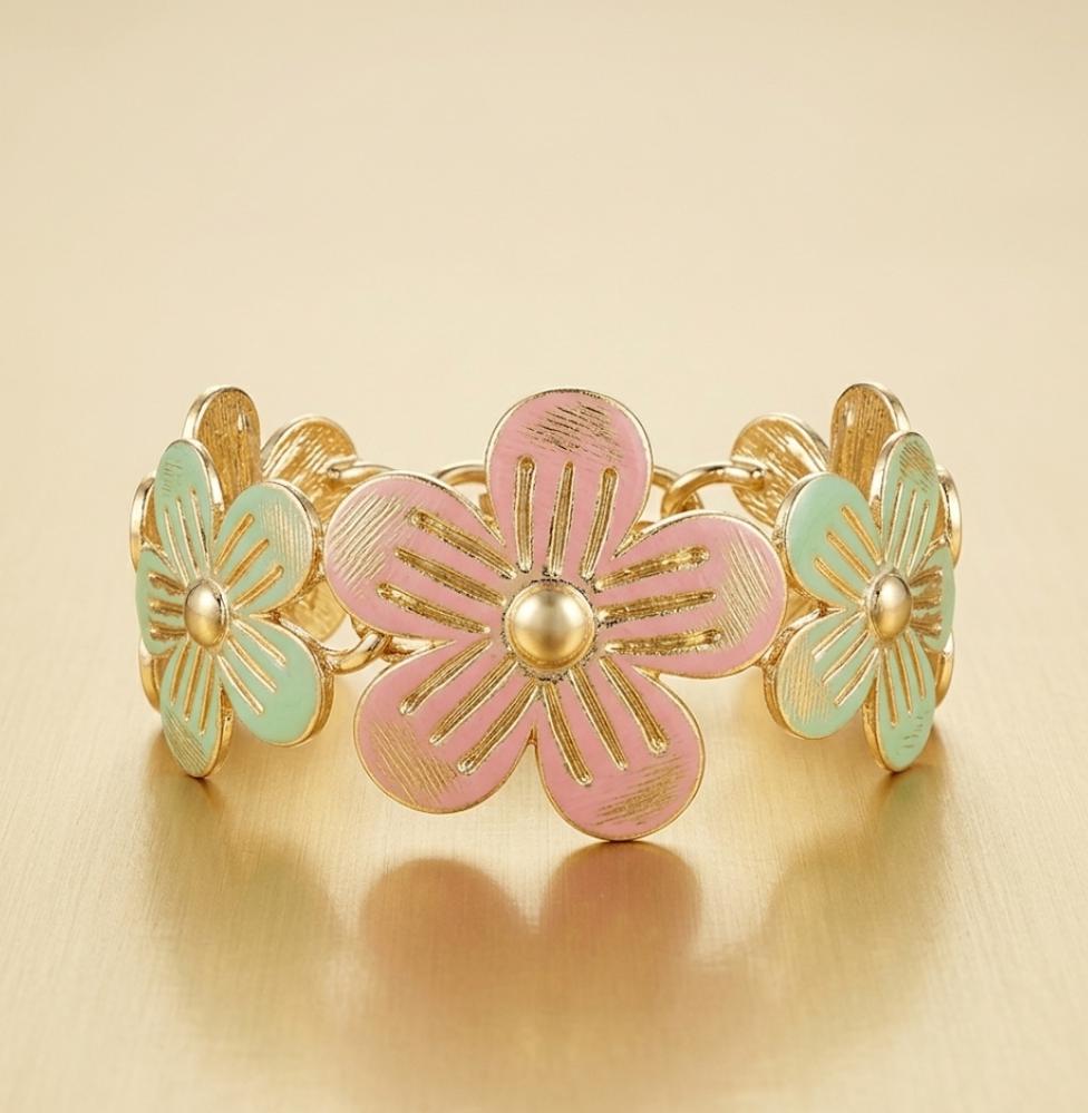The Pastel Blossom Cuff