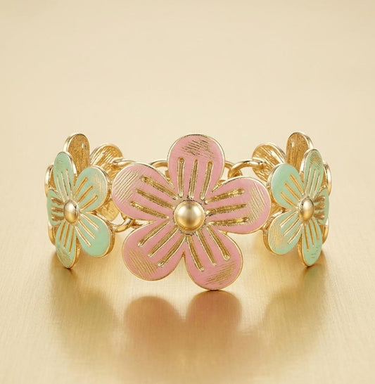 The Pastel Blossom Cuff