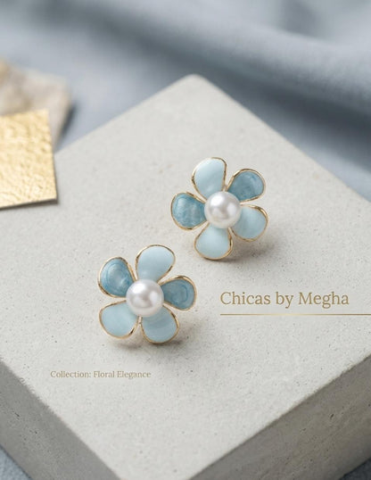 Blossom Pearl Studs