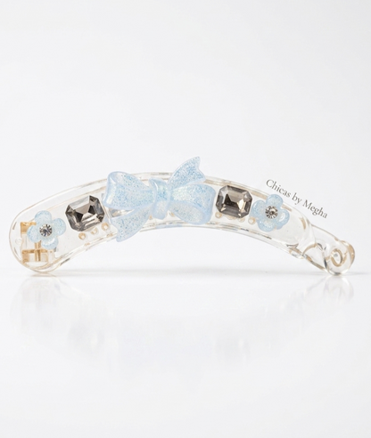 The Pearl-Glint Bow Clip
