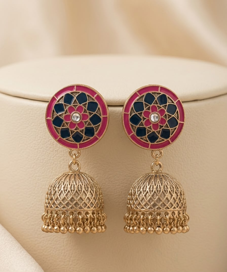 Mandala Jhumka