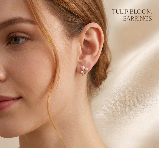 Tulip Bloom Earrings