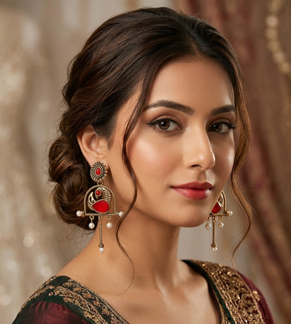 The Mayura Dangle Earrings