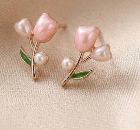 Tulip Bloom Earrings