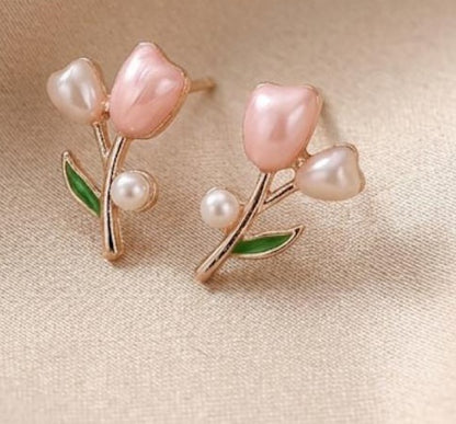Tulip Bloom Earrings