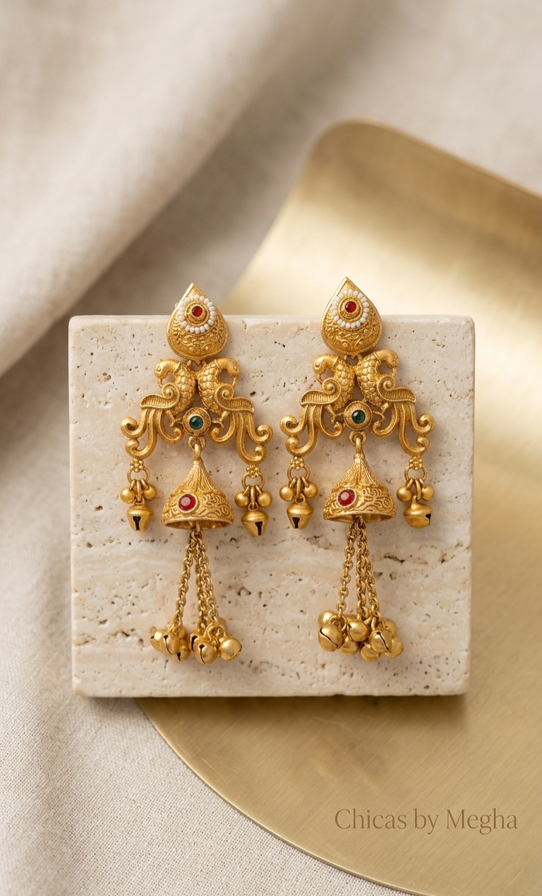 The Rajkumari Jhumkas