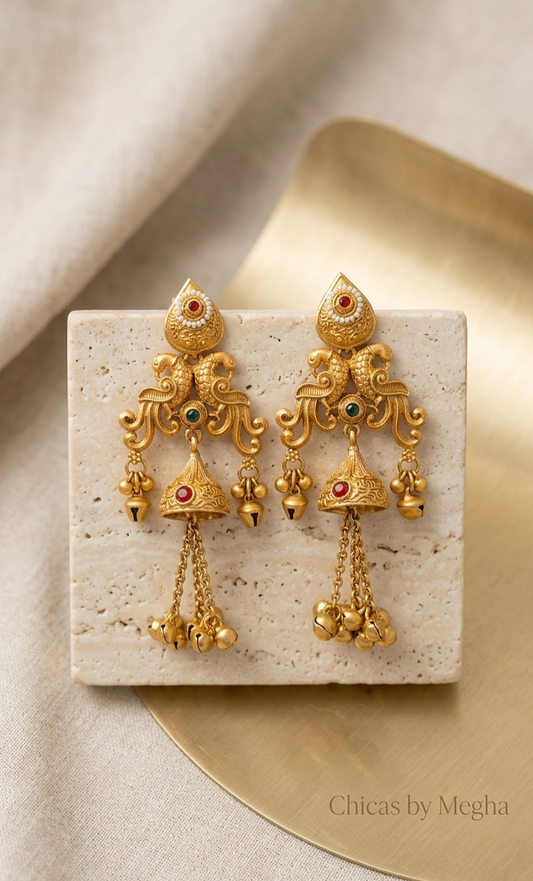 The Rajkumari Jhumkas