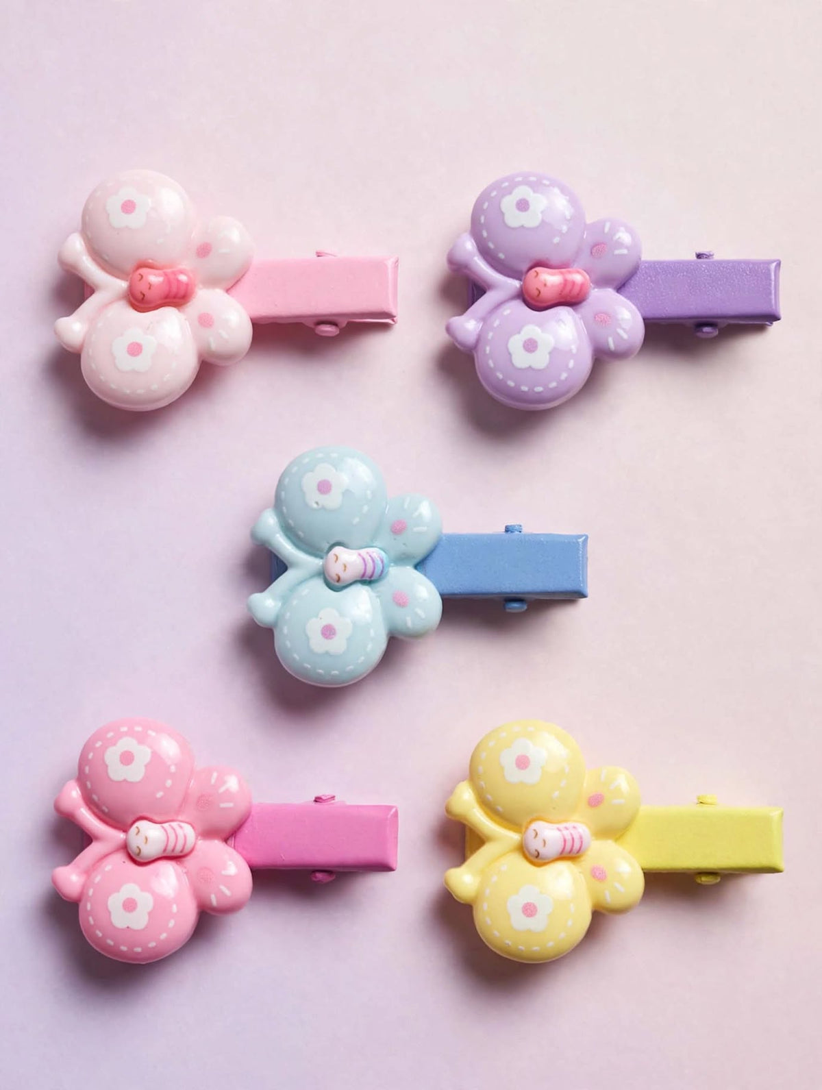 Cute Pastel Butterfly Hair Clips (1 piece)