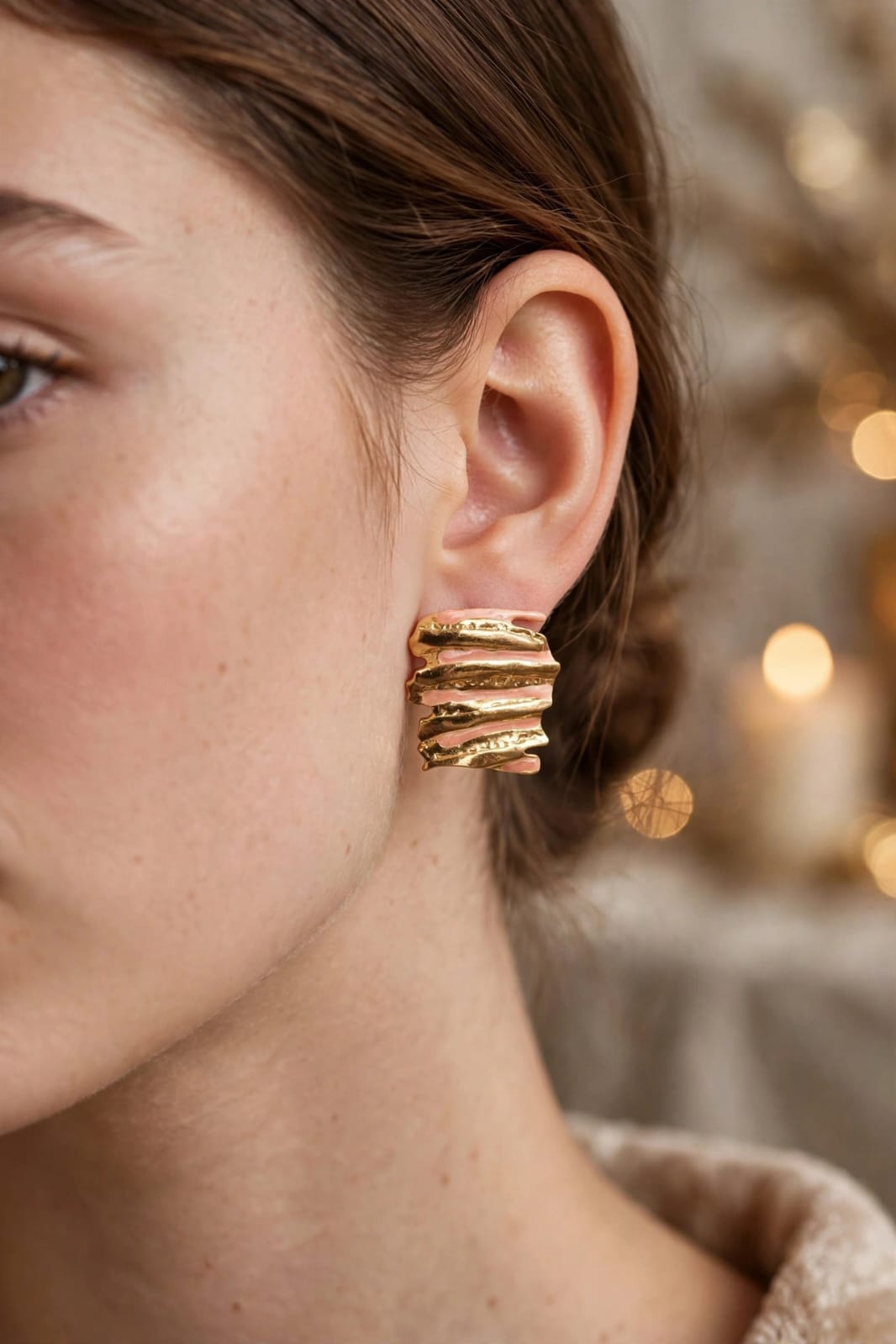 Riva Abstract Stud Earrings