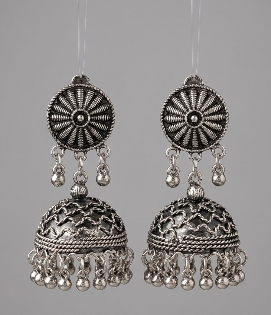 The Sunlit Jhumkas