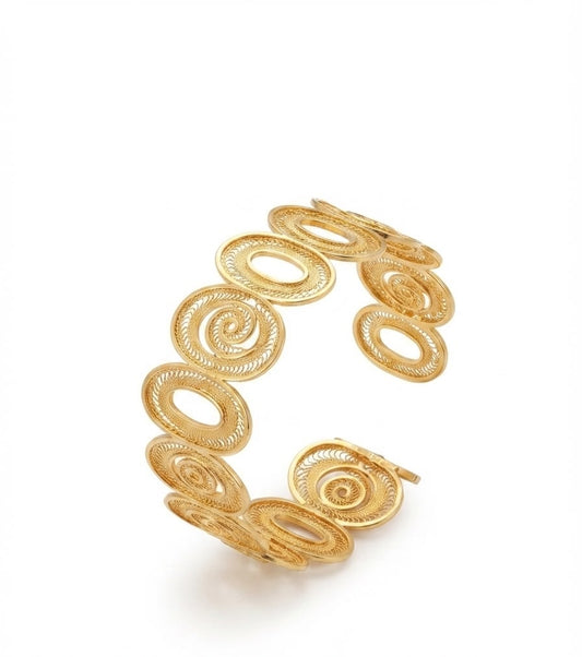 The Aurelia Filigree Cuff