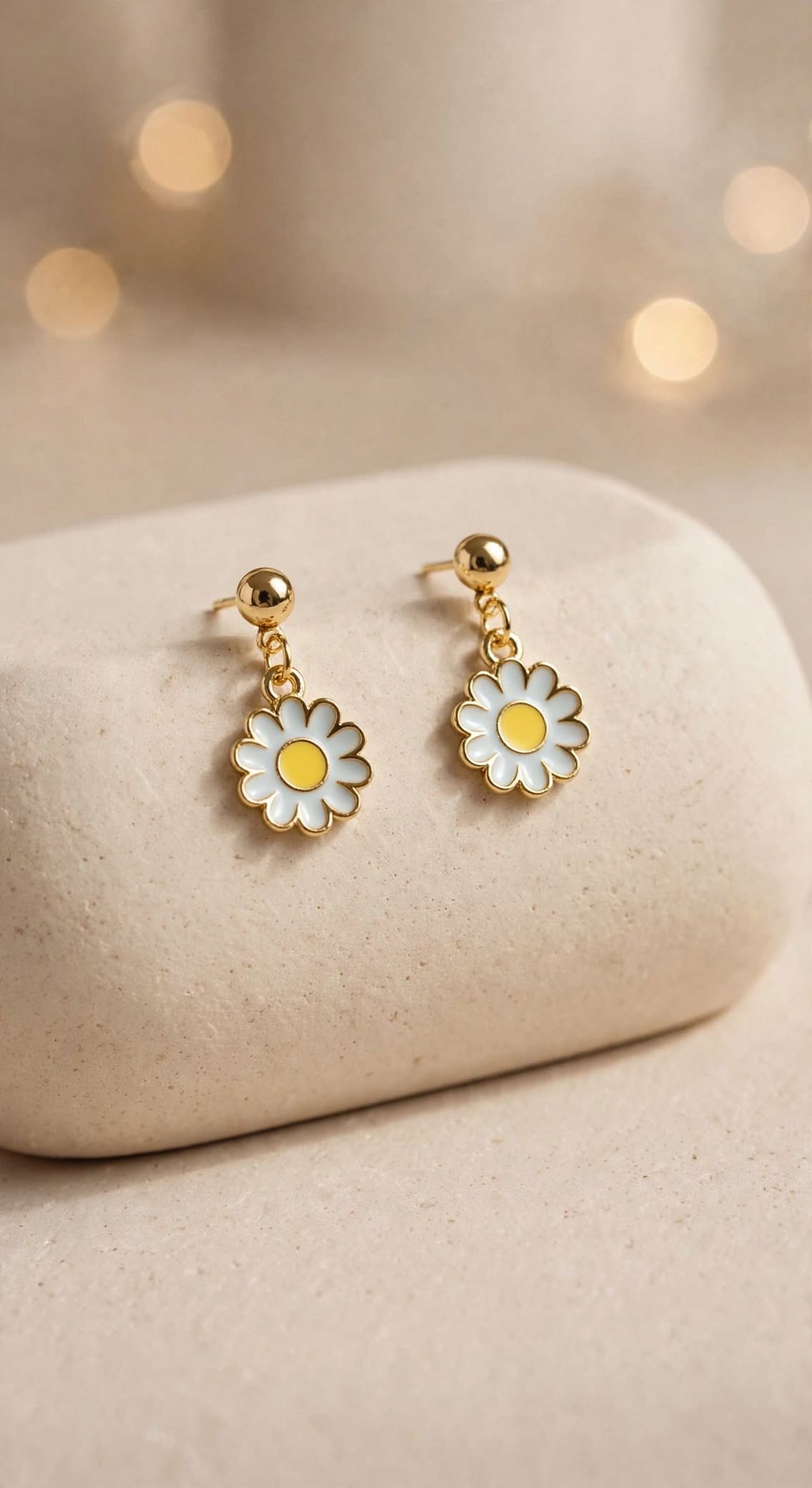 Cute Mini Flower Drop Earrings