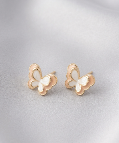 Coffee Enamel Butterfly