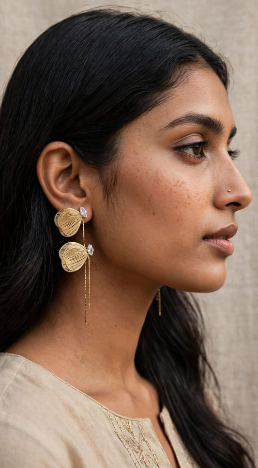 Amara Double Butterfly Earrings
