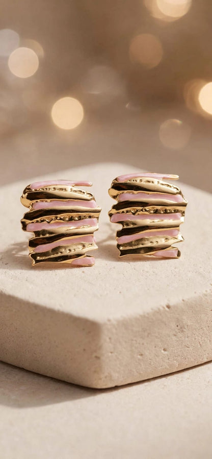 Riva Abstract Stud Earrings