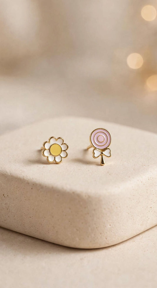 Lollipop Mismatch Earrings