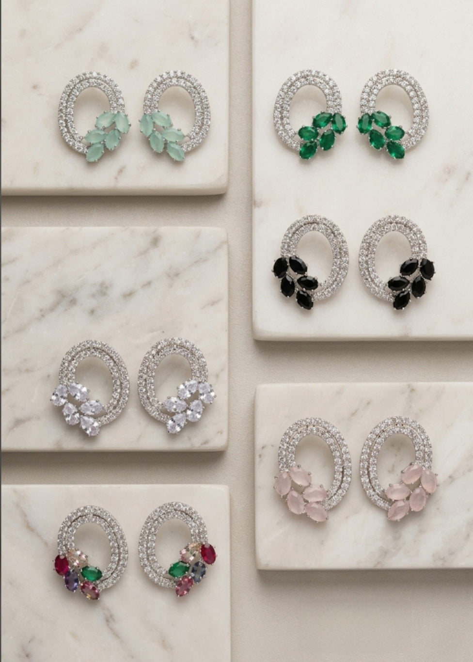 Elysian Blossom Hoop Studs