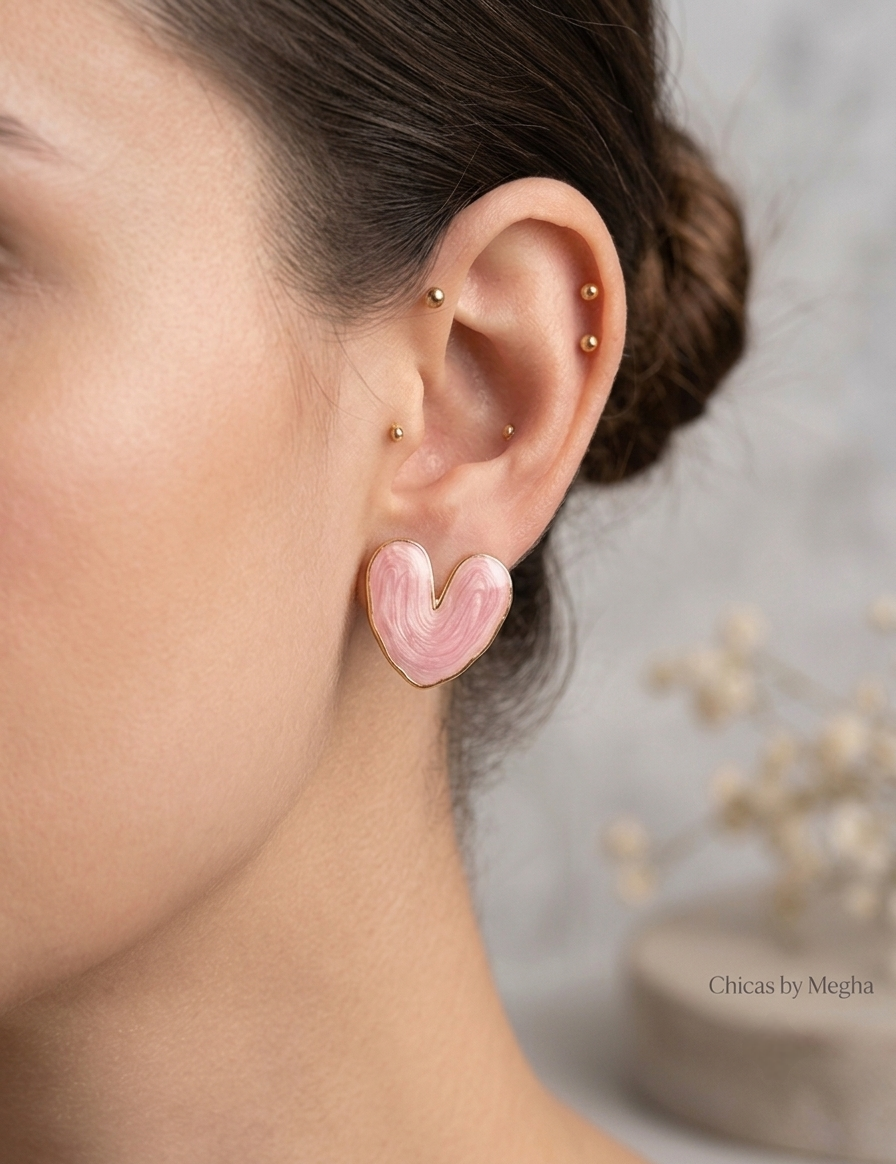 Enamel Hearts