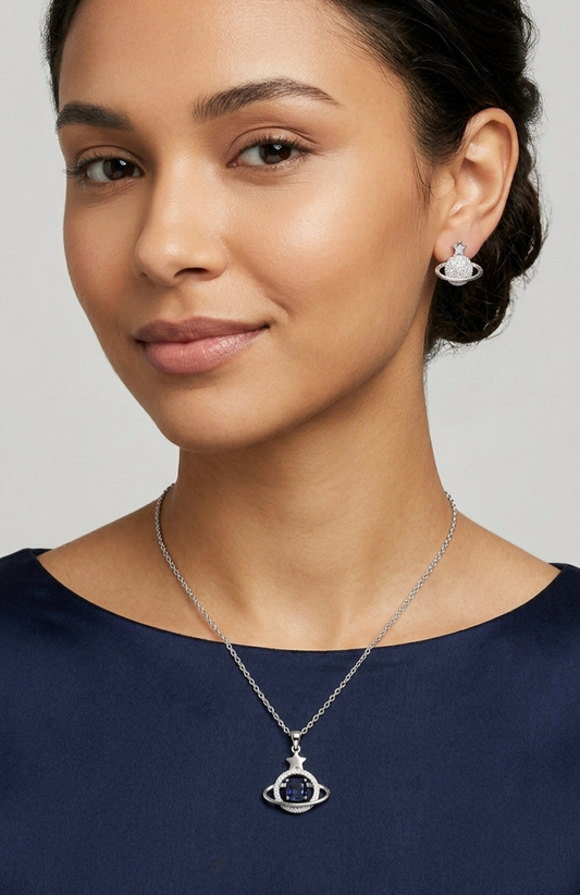 Celestial Saturn Jewelry Set