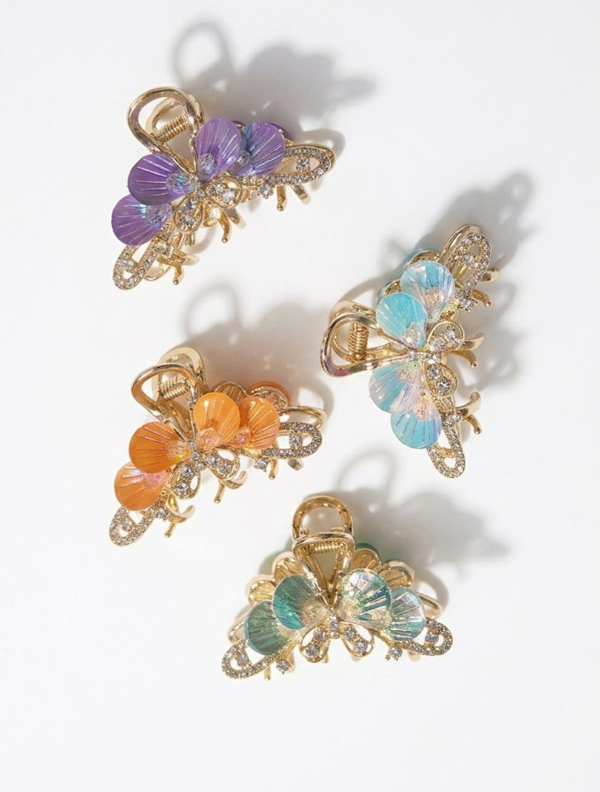 The Aurelia Butterfly Claw Clip