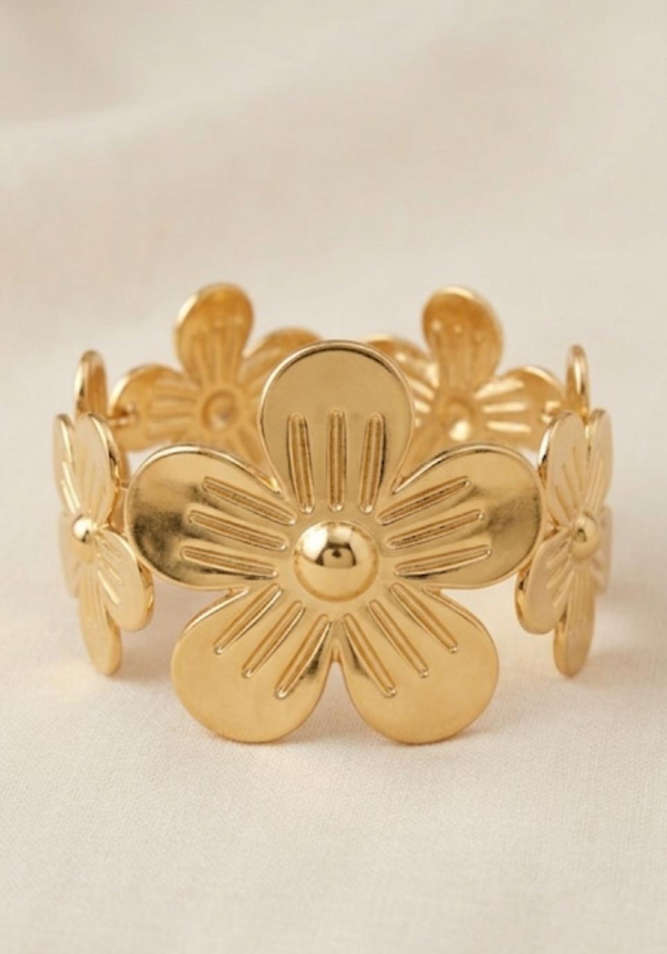 The Marigold Blossom Cuff