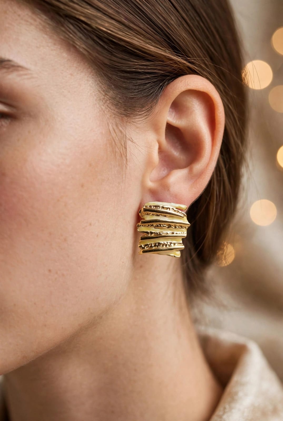 Riva Abstract Stud Earrings