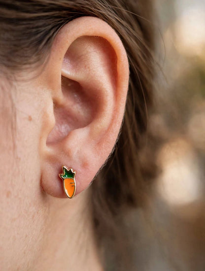Cute Mismatched Stud Earrings Set of 3