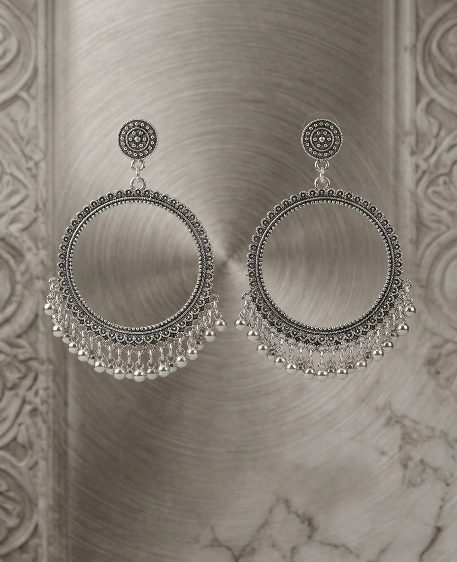 Royal Chandrika Ghungroo Hoops