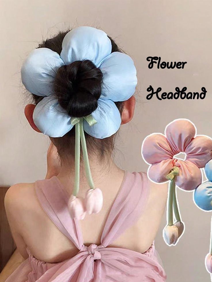 Blossom Oversized Satin Scrunchie 🌸