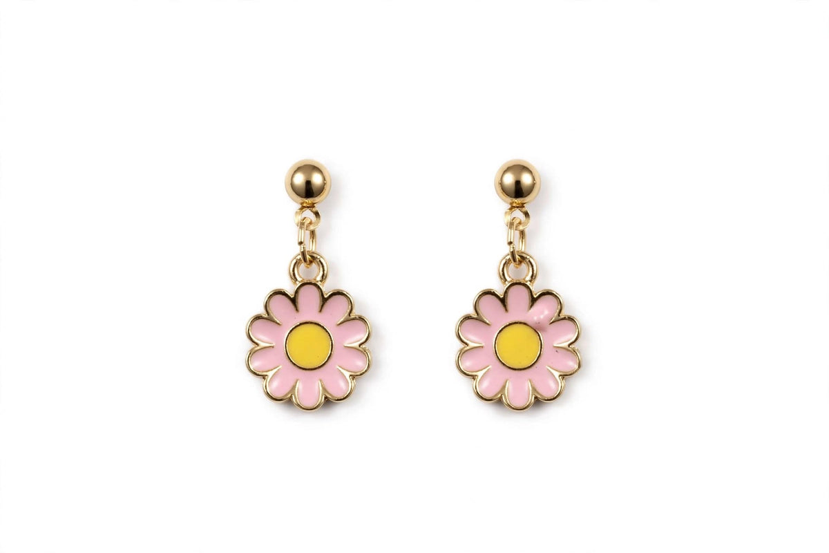 Cute Mini Flower Drop Earrings