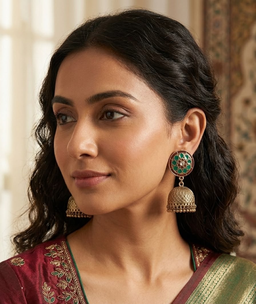 Mandala Jhumka