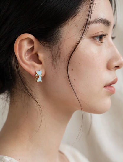 Mimi Kitty Stud Earrings