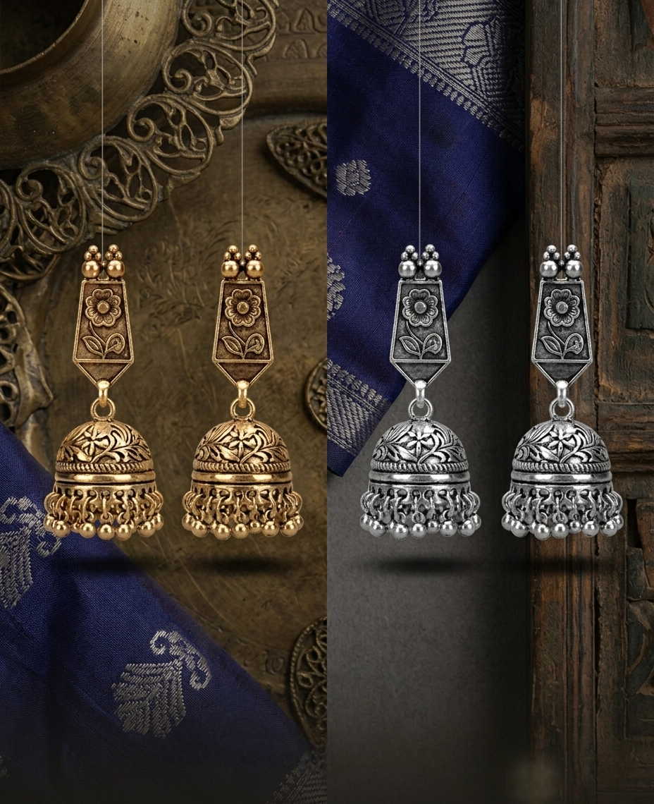 Pushpa Jhumkas