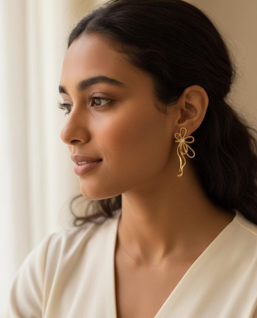 Aria Floral Ribbon Drops